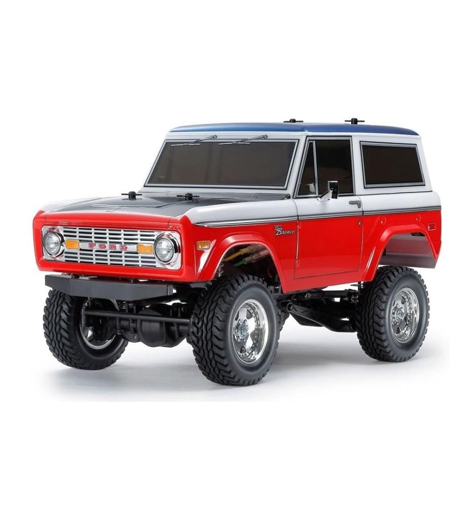 TAMIYA - Scale Crawler Ford Baja Bronco CC-02 Kit de construction, 1:10