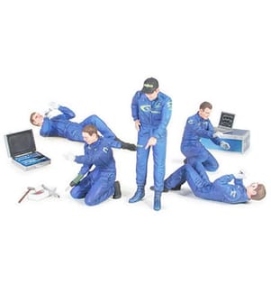 TAMIYA - Bausatz Rally Mechaniker Figurenset 1:24