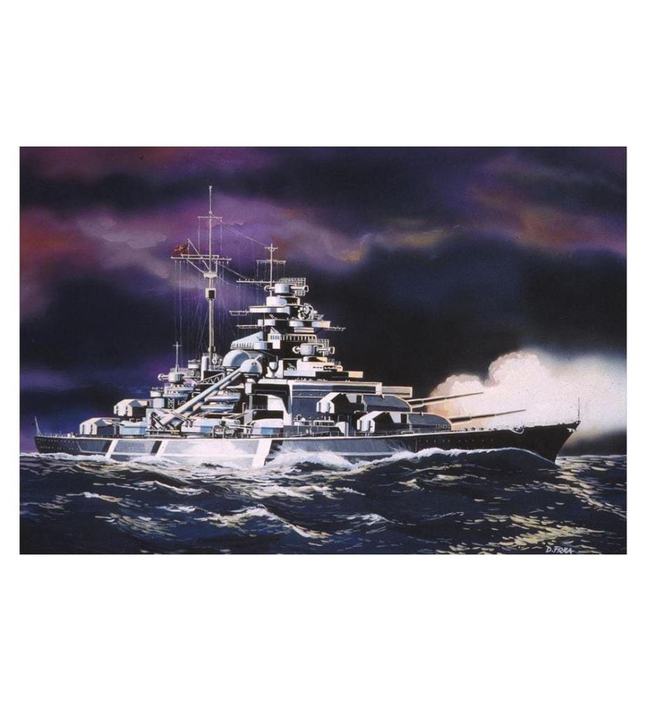 Revell - Bausatz Bismarck 1:1200