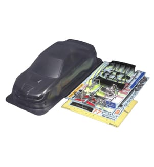 TAMIYA - Karosserie Subaru Impreza WRC 2007, unlackiert, 190 mm, 1:10