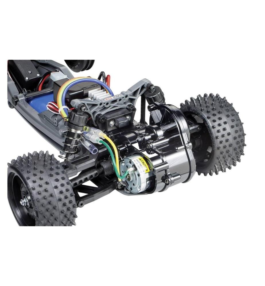 TAMIYA - Buggy Racing Fighter, DT-03, RWD Bausatz mit ESC, 1:10