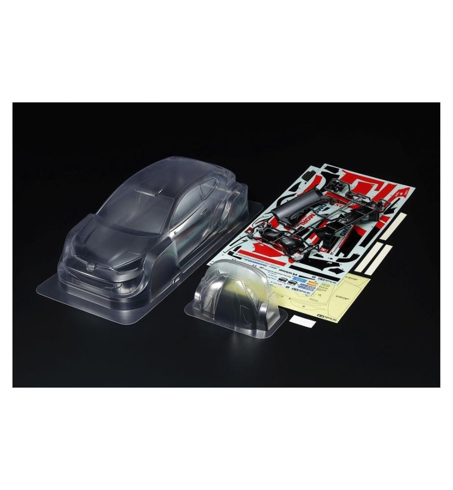TAMIYA - Carrosserie Toyota GT Yaris Gazoo WRT Rally non peint, 1:10