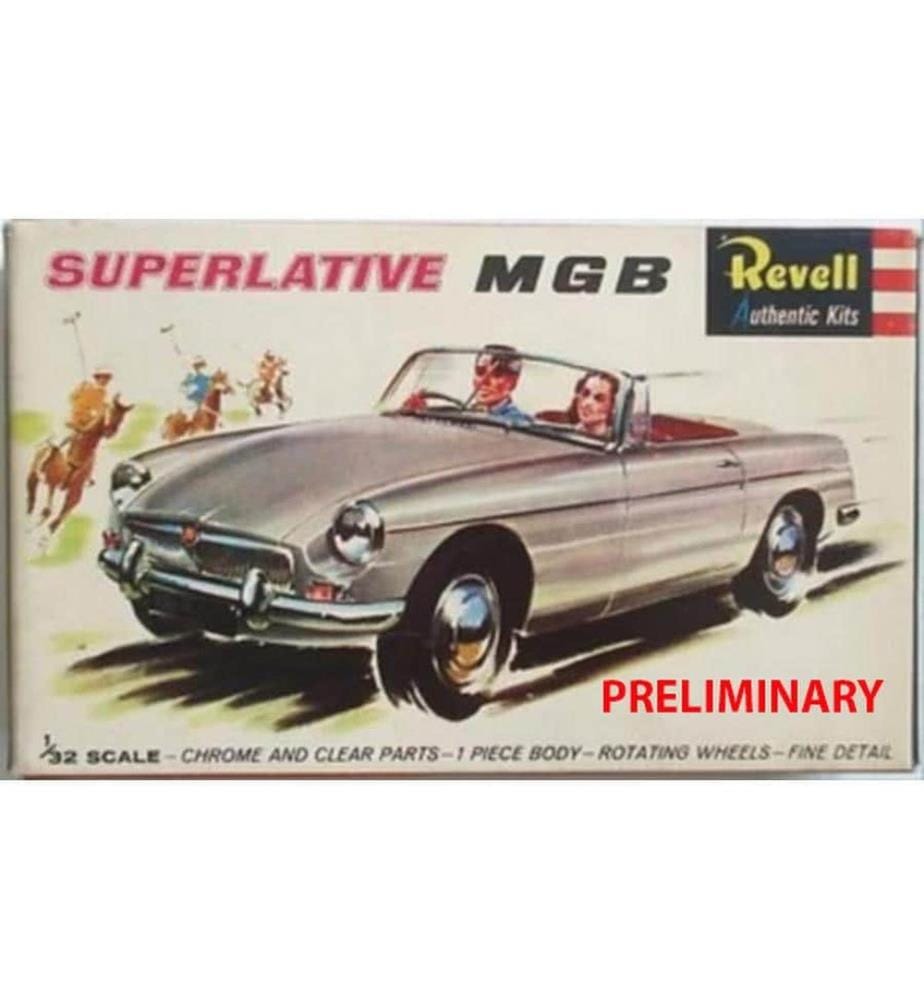 Revell - MGB Roadster - 75 Years Plastic Modelling 1:32
