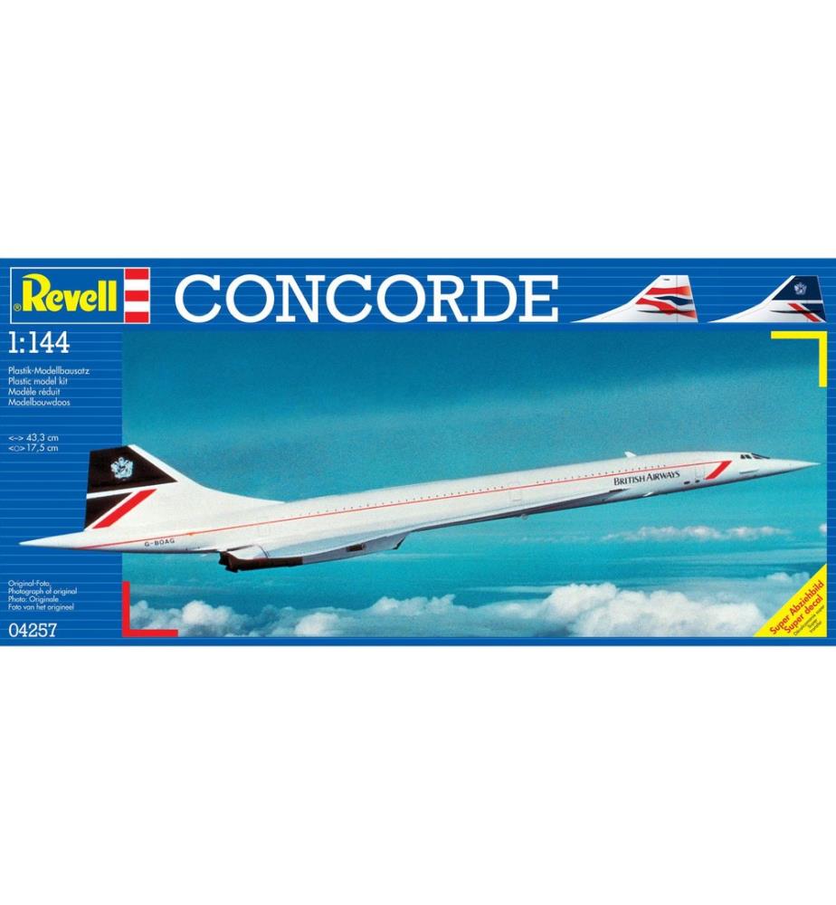 Revell - Bausatz Concorde British Airways 1:144