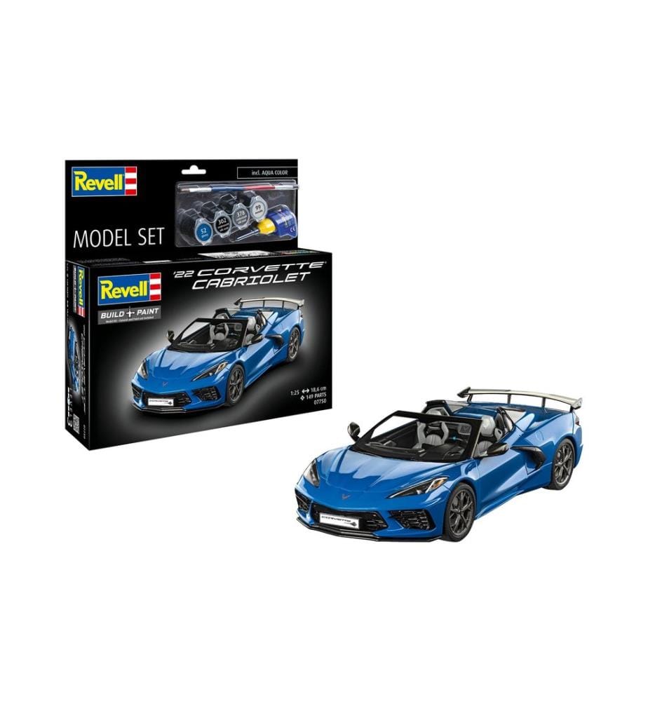 Revell - Model Set Corvette C8 Cabriolet 1:25