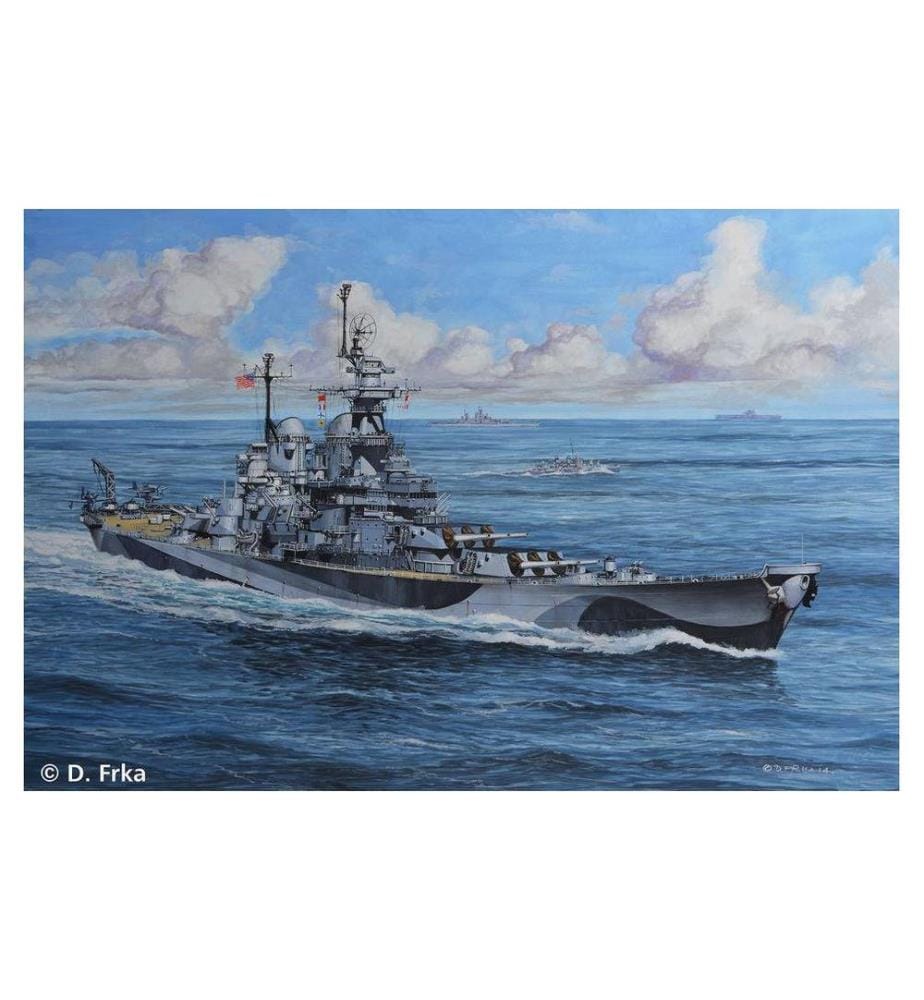 Revell - Bausatz USS Missouri 1:1200