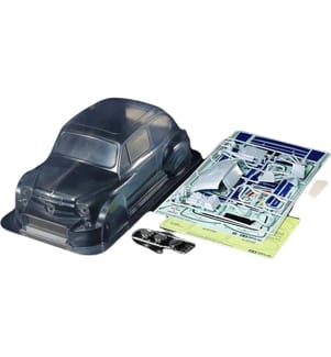 TAMIYA - Karosserie Fiat Abarth 1000 TCR 1:10, unlackiert
