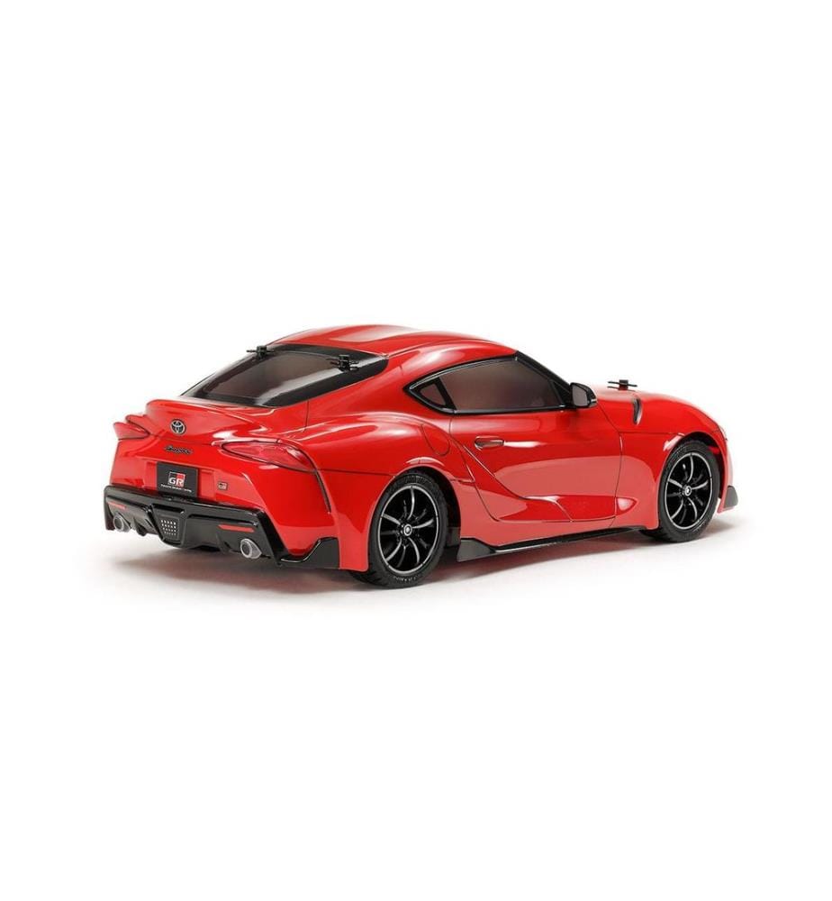 TAMIYA - Voiture de tourisme Toyota GR Supra, TT-02 Kit de construction avec ESC, 1:10