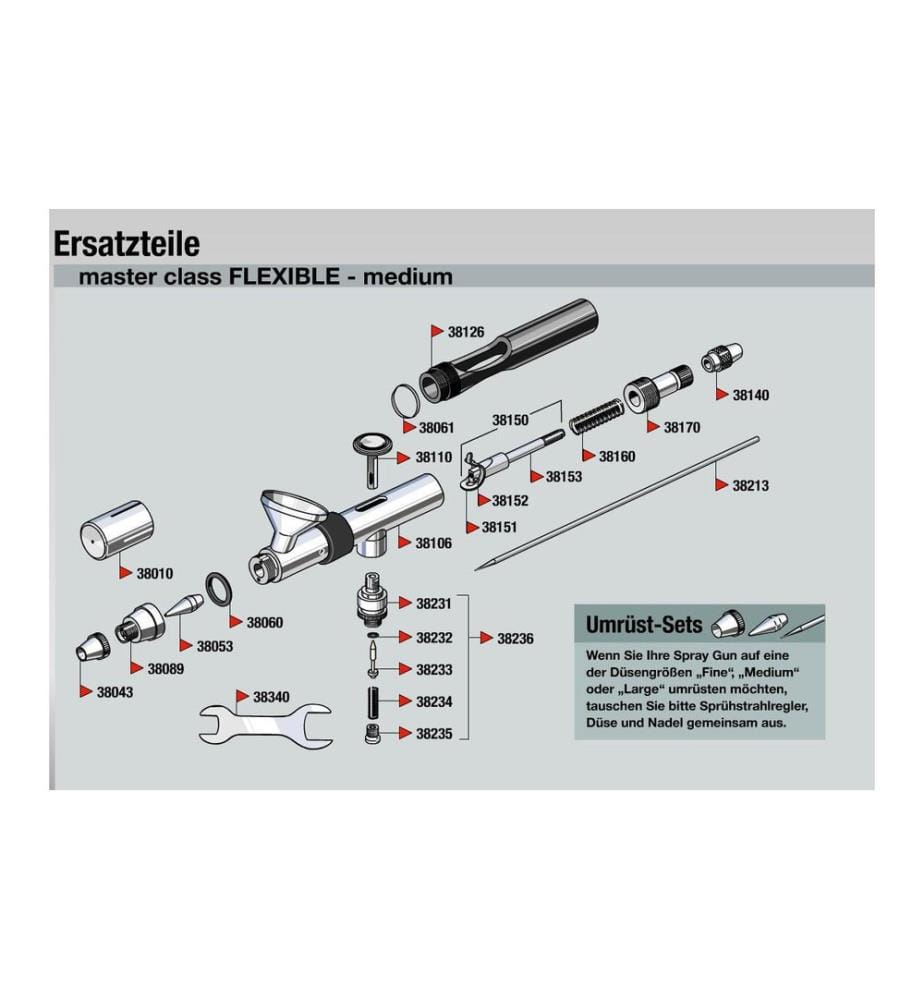 Revell - Pistolet d'aérographie Master Class Flexible