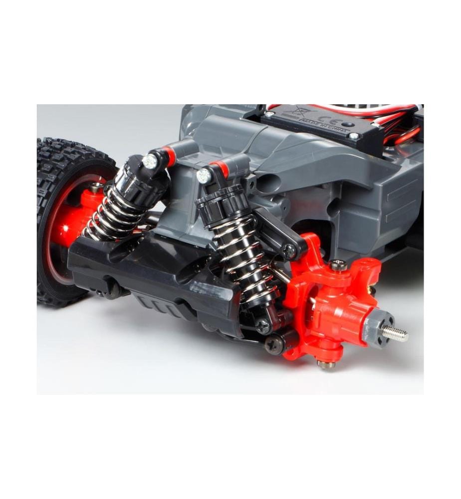 TAMIYA - Volkswagen Beetle Rally MF-01X 4WD Kit de construction avec ESC, 1:10