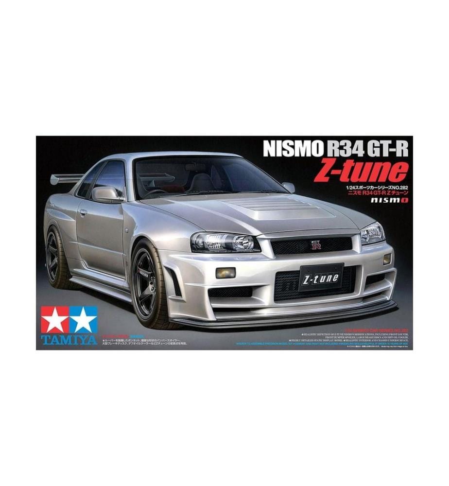 TAMIYA - Kits de montage Nismo R34 GTR Z-Tune 1:24