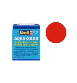 Revell - Peinture acrylique 36 332 rouge vif soyeux mat