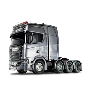 TAMIYA - Camion Scania 770 S 8 x 4/4, Gun Metal Kit de construction, 1:14