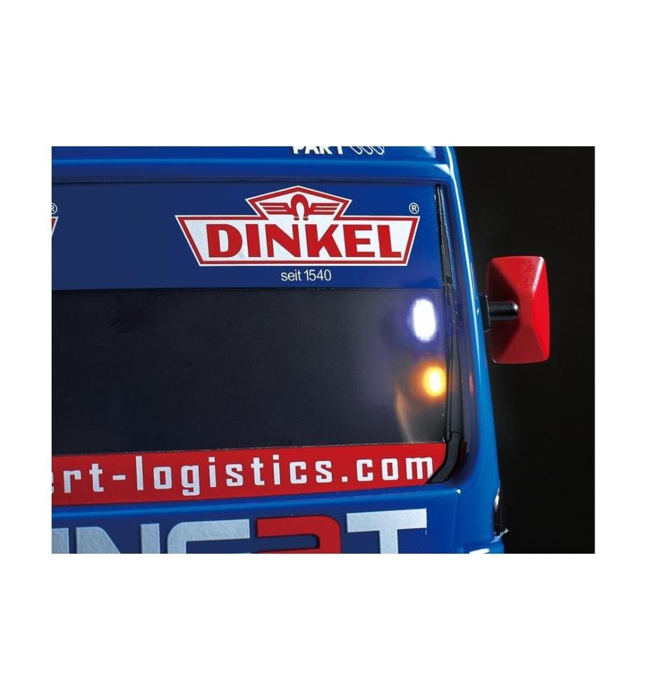 TAMIYA - Camion de course MAN TGS Reinert Racing TT-01E 4WD Kit de construction avec ESC, 1:14