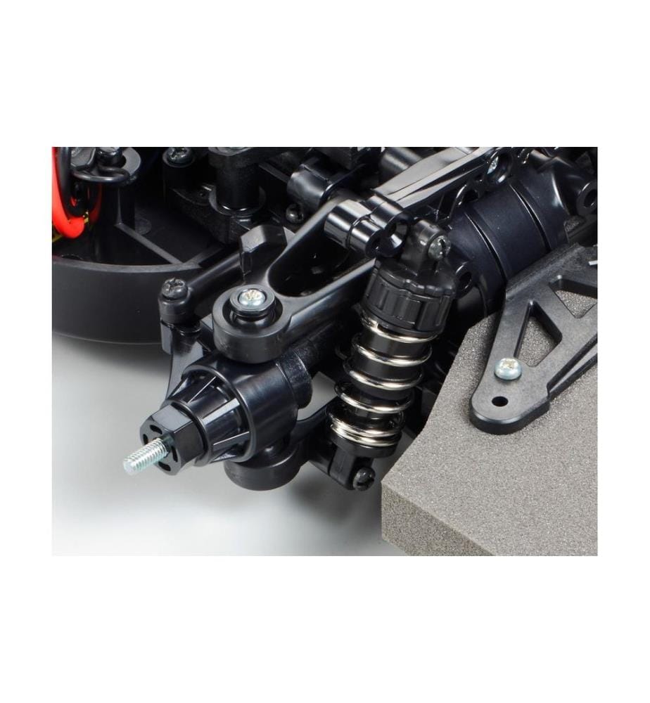 TAMIYA - Camion de course MAN TGS Reinert Racing TT-01E 4WD Kit de construction avec ESC, 1:14