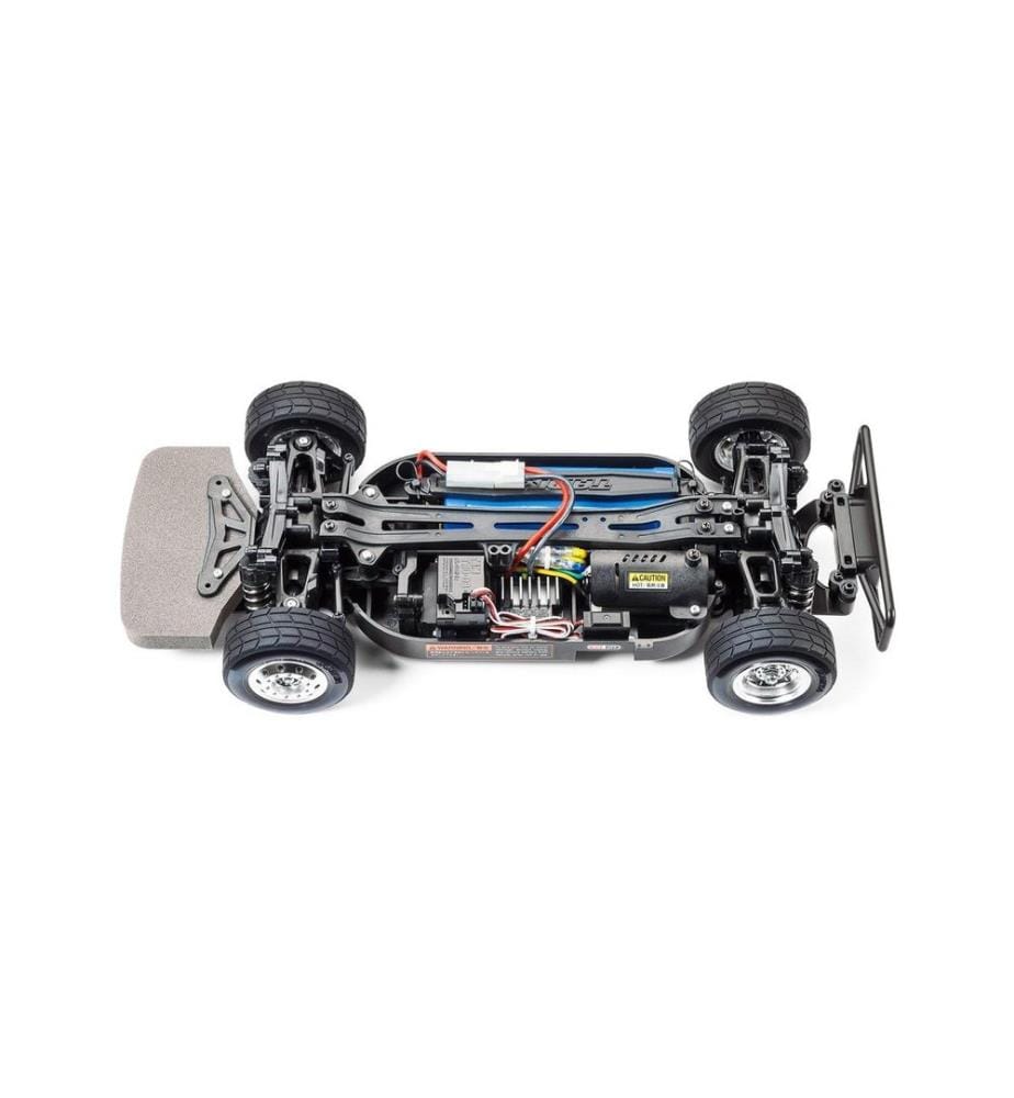 TAMIYA - Camion de course MAN TGS Reinert Racing TT-01E 4WD Kit de construction avec ESC, 1:14