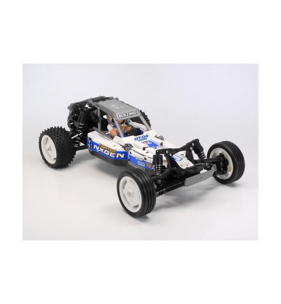 TAMIYA - 1/10 RC Fighter Nxgen Kit de construction, 1:10, RWD, DT-04