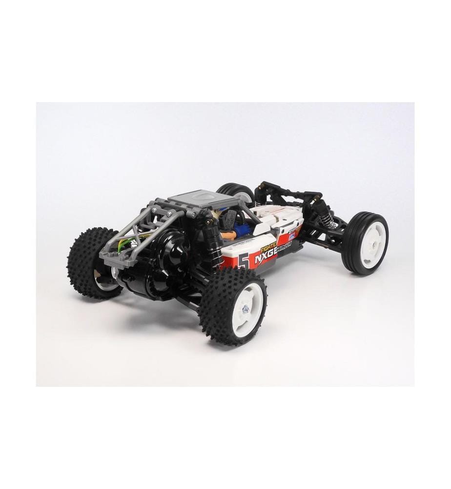 TAMIYA - 1/10 RC Fighter Nxgen Kit de construction, 1:10, RWD, DT-04