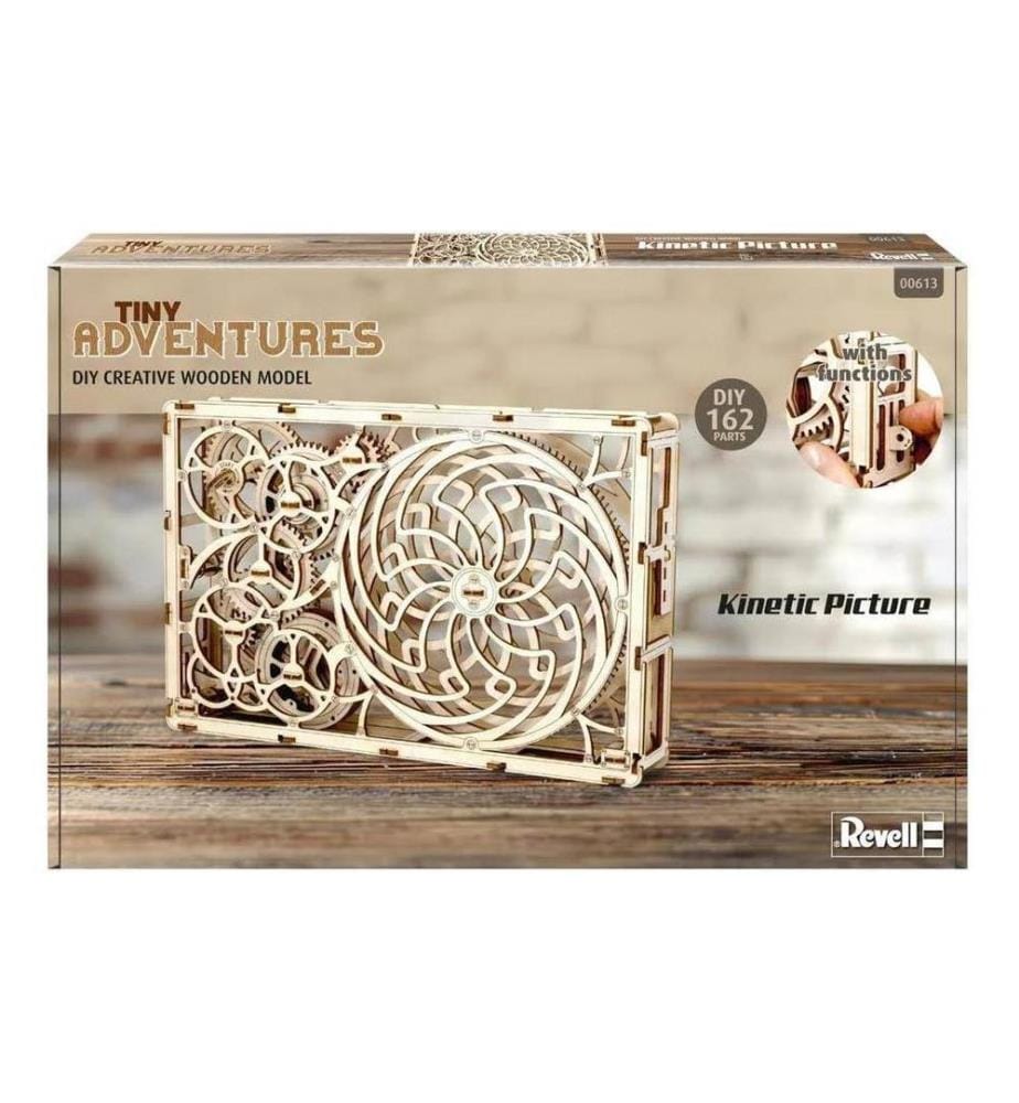 Revell - Tiny Adventures – Kinetic Picture Kit de construction en bois