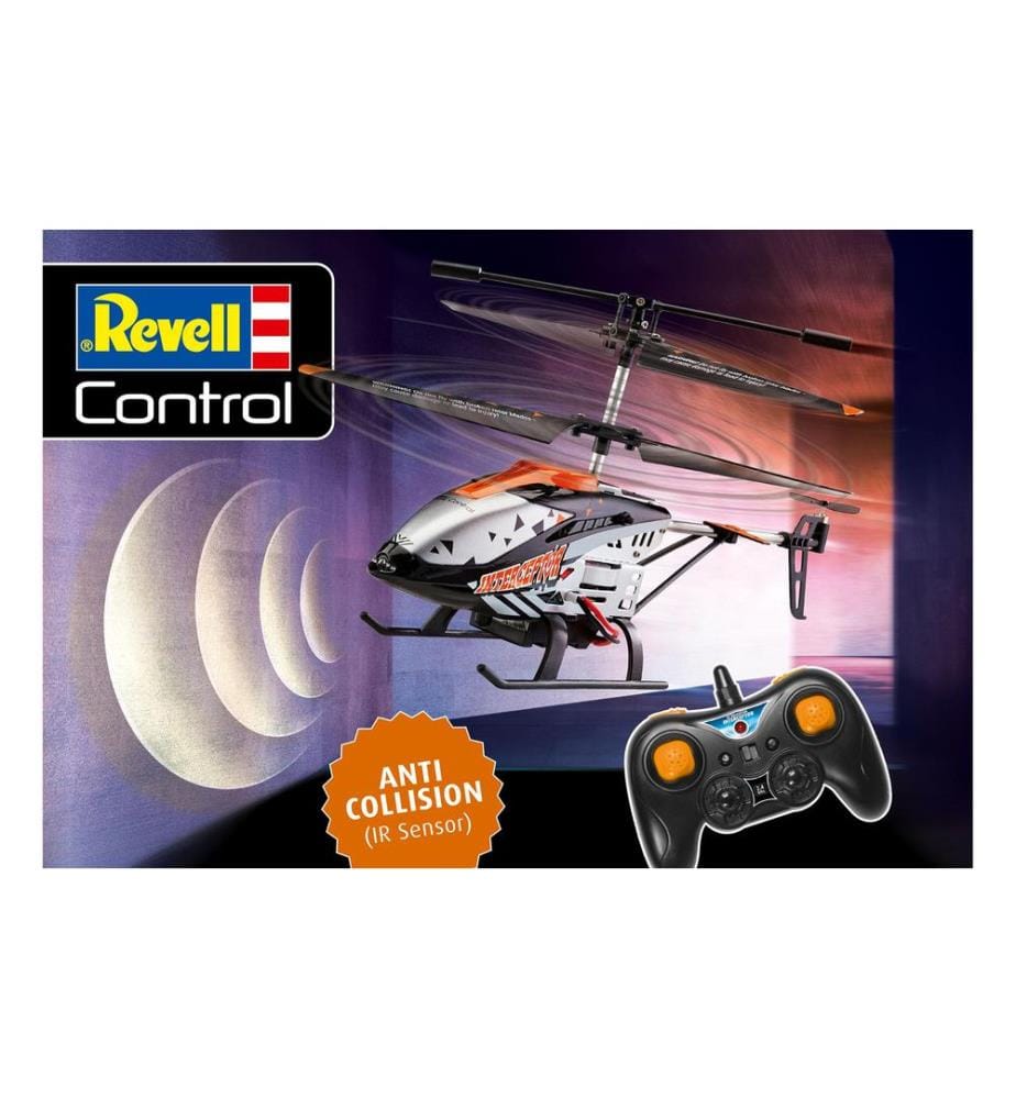 REVELL - Control Hélicoptère Interceptor, Anti-Crash RTR