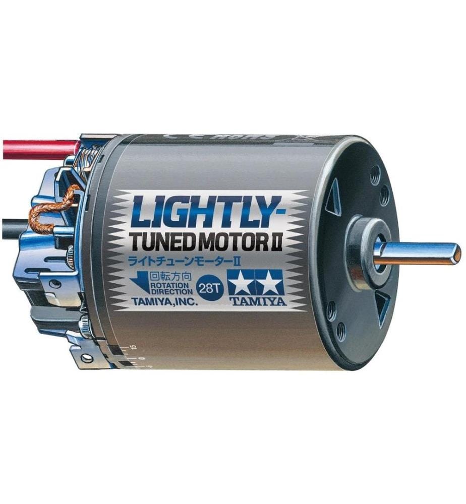 TAMIYA - Moteur à brosses Moteur Lightly Tuned II 28T