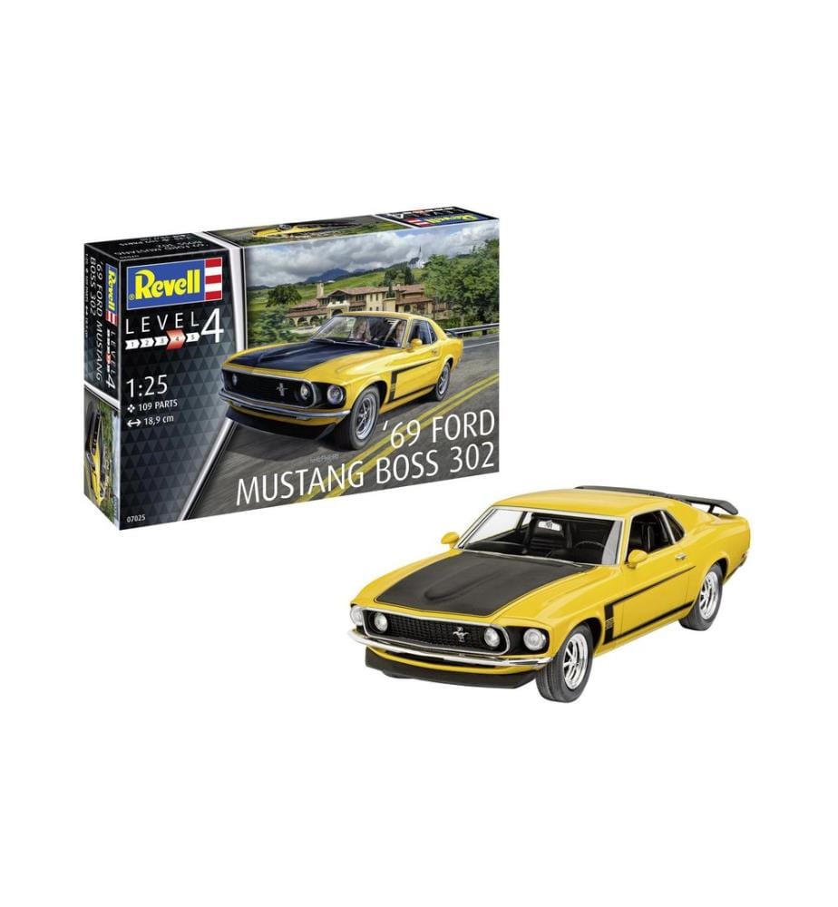 Revell - Kits de montage 1969 Boss 302 Mustang 1:25