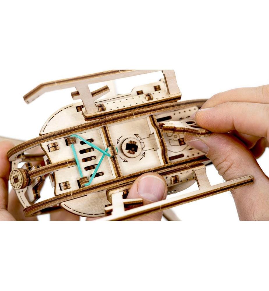 Revell - Tiny Adventures – Hélicoptère Kit de construction en bois
