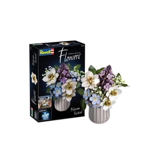 Revell - Blossom Festival Holzblumenstrauss mit Vase und Duft