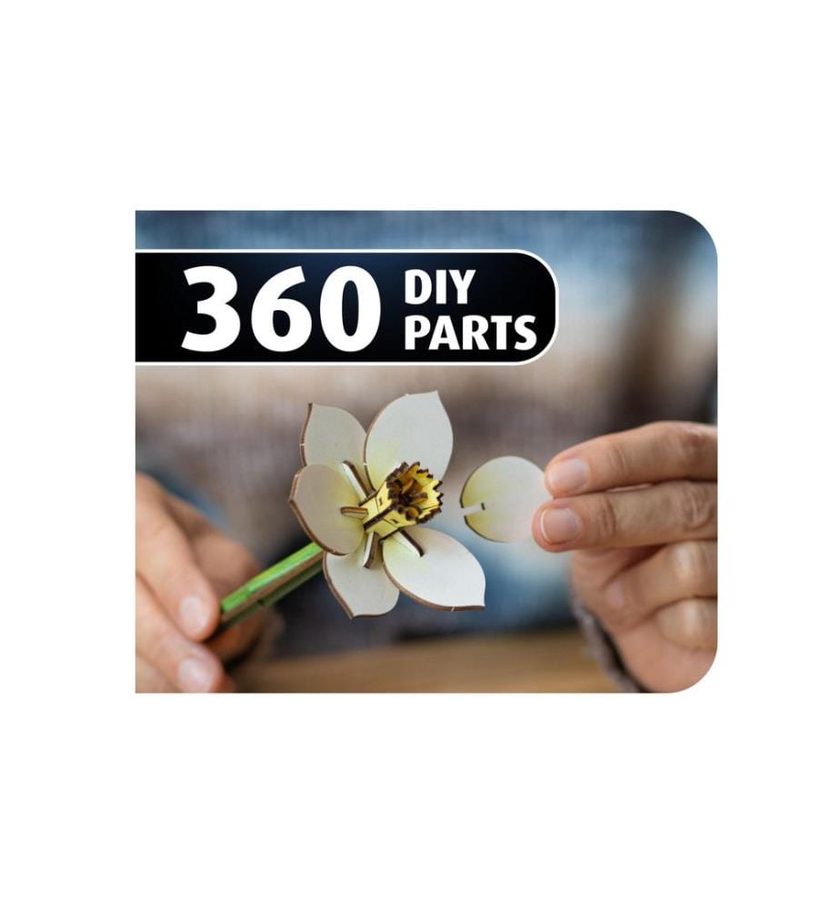 Revell - Festival Blossom Bouquet de fleurs en bois avec vase et parfum