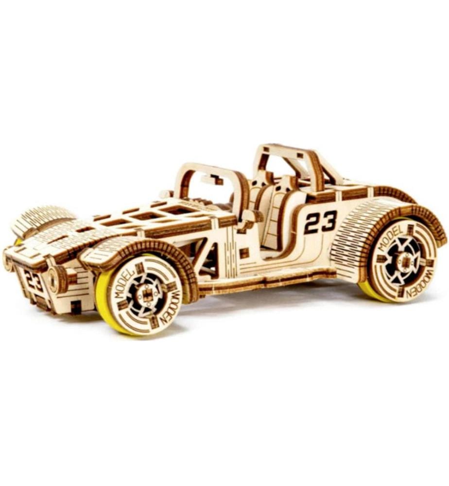 Revell - Tiny Adventures – Roadster Kit de construction en bois