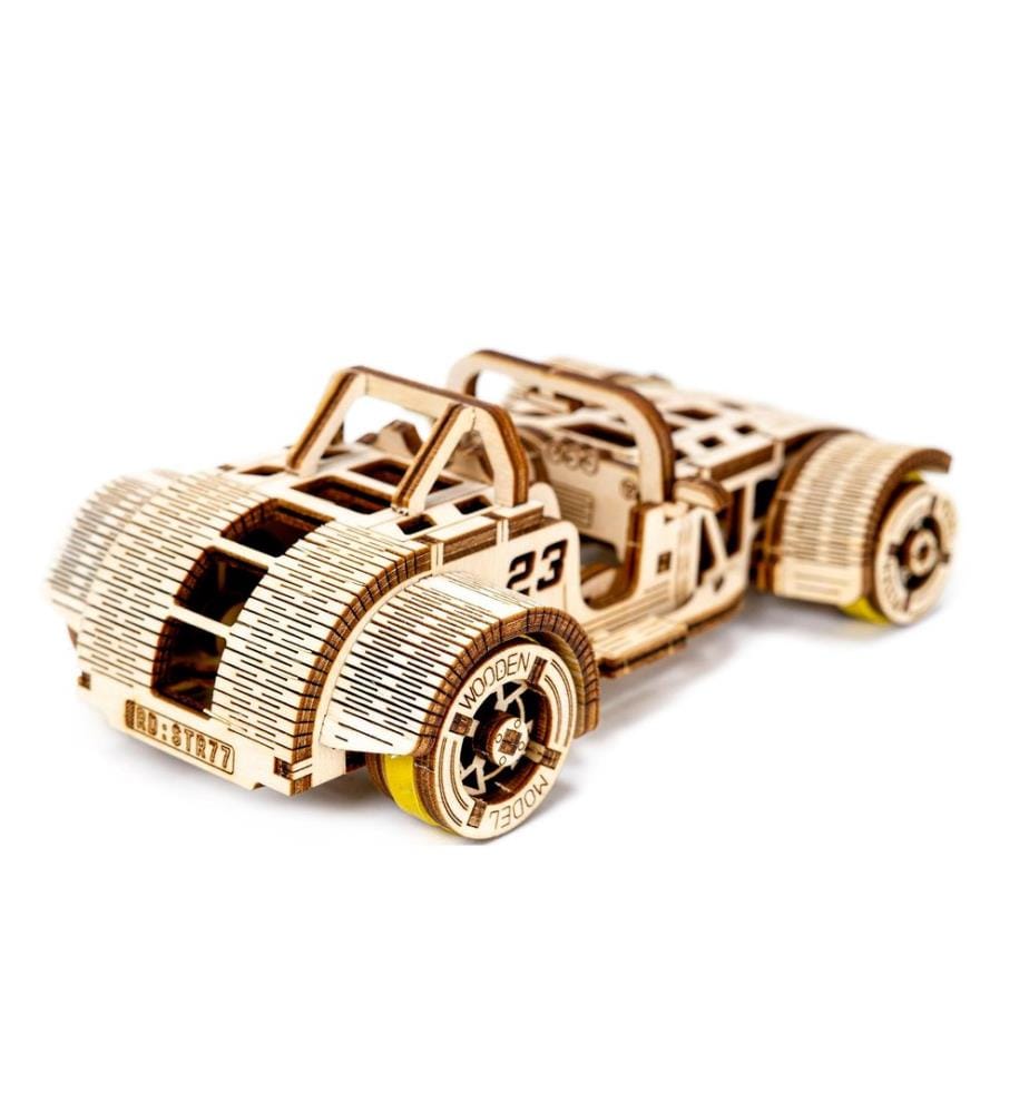 Revell - Tiny Adventures – Roadster Kit de construction en bois