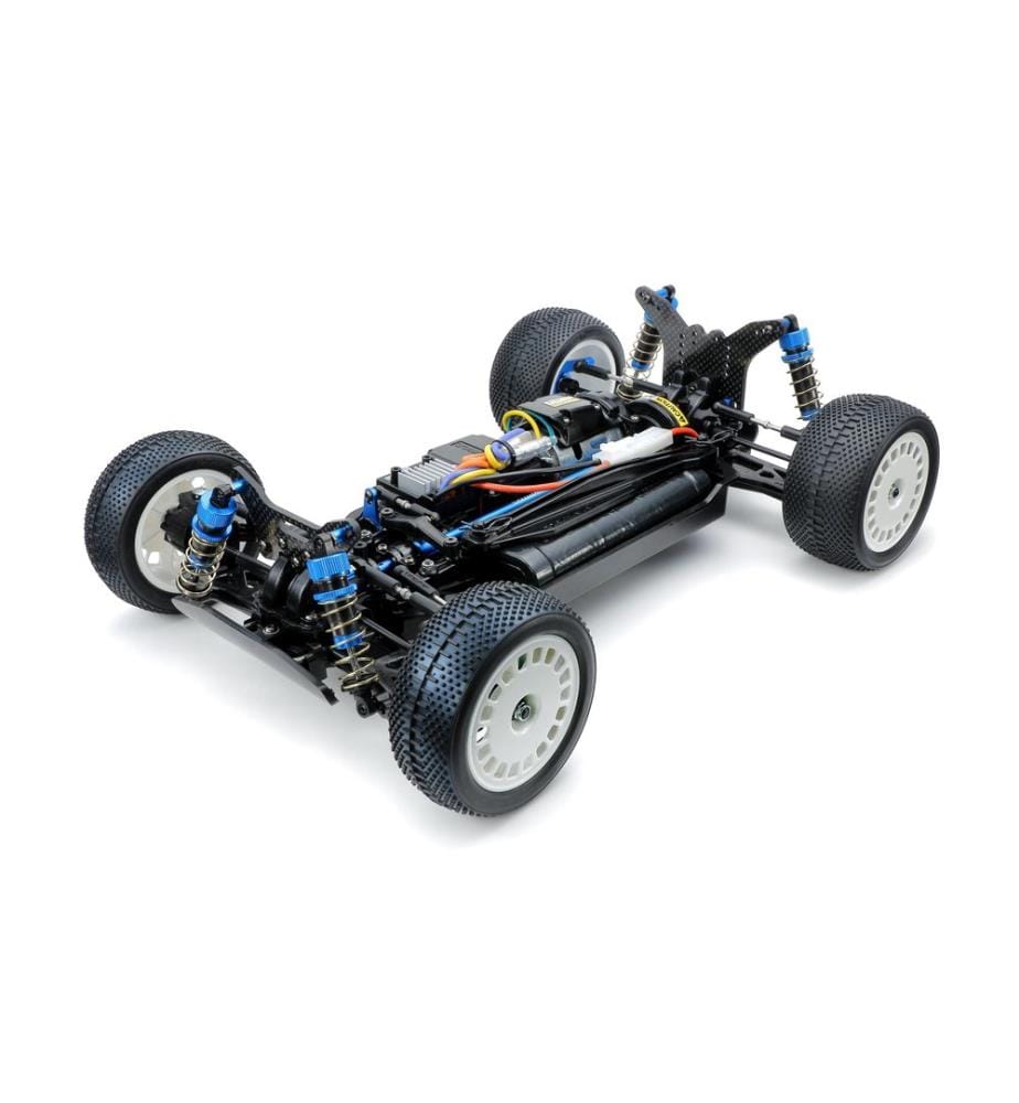 TAMIYA - Buggy TT-02BR, 4WD, kit de construction, 1:10