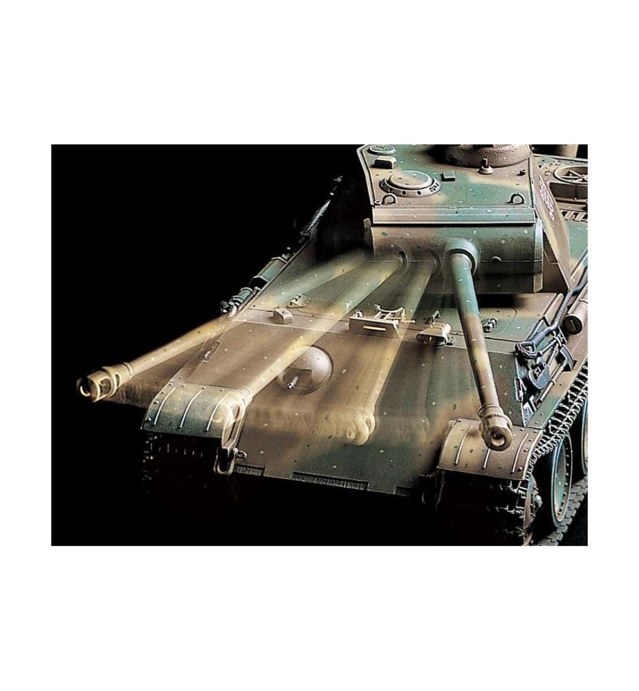 TAMIYA - Tank German Panther Type G Late Version Kit de construction, 1:35