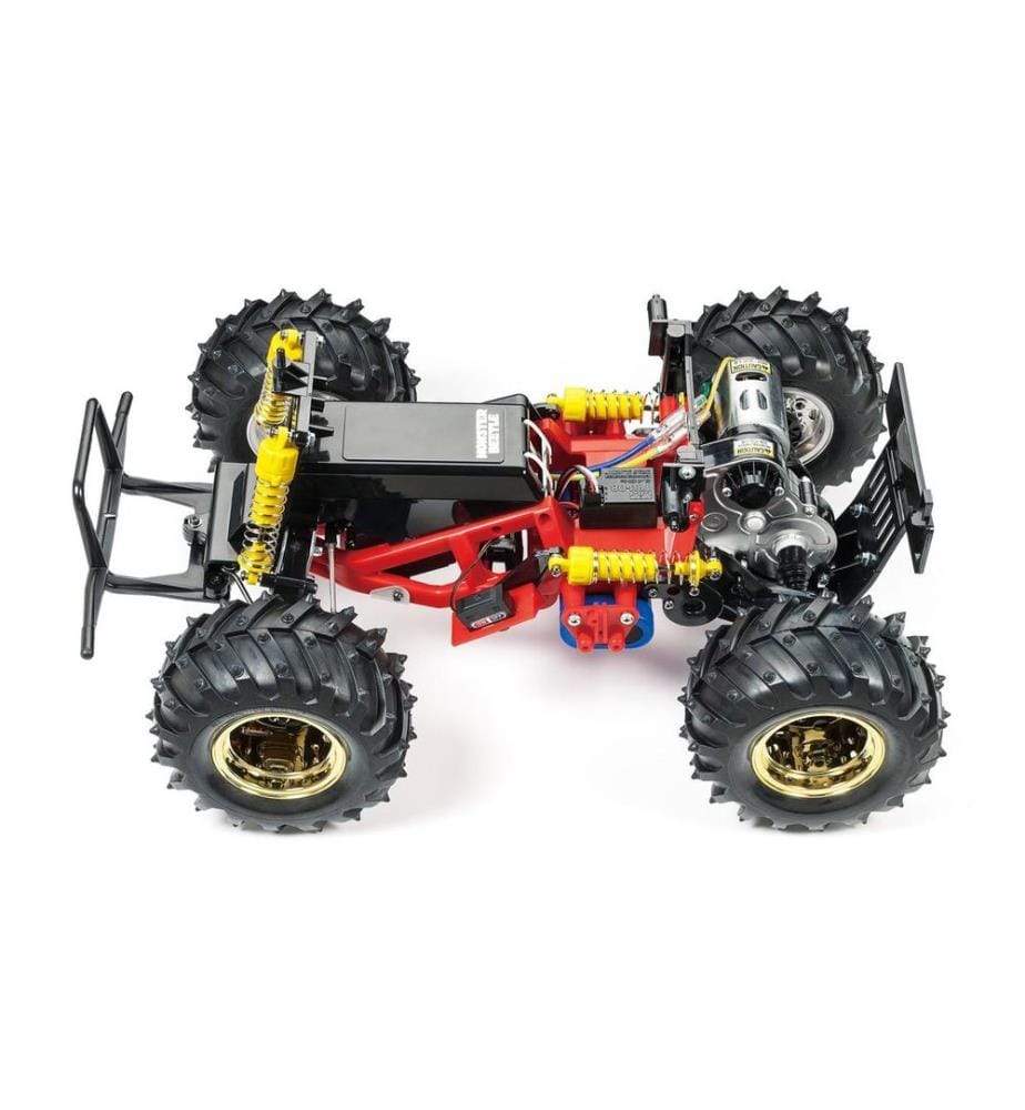 TAMIYA - Monster Truck Monster Beetle, RWD, Kit de construction avec ESC, 1:10