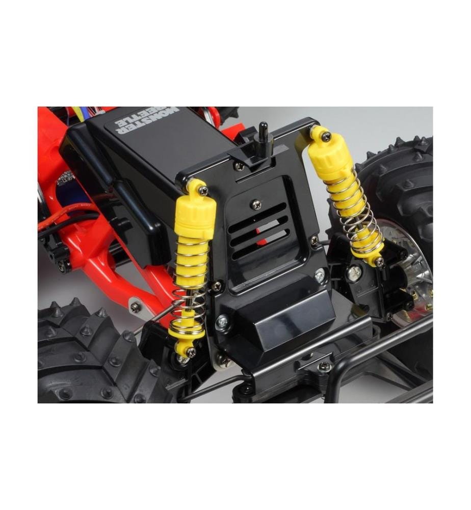 TAMIYA - Monster Truck Monster Beetle, RWD, Kit de construction avec ESC, 1:10