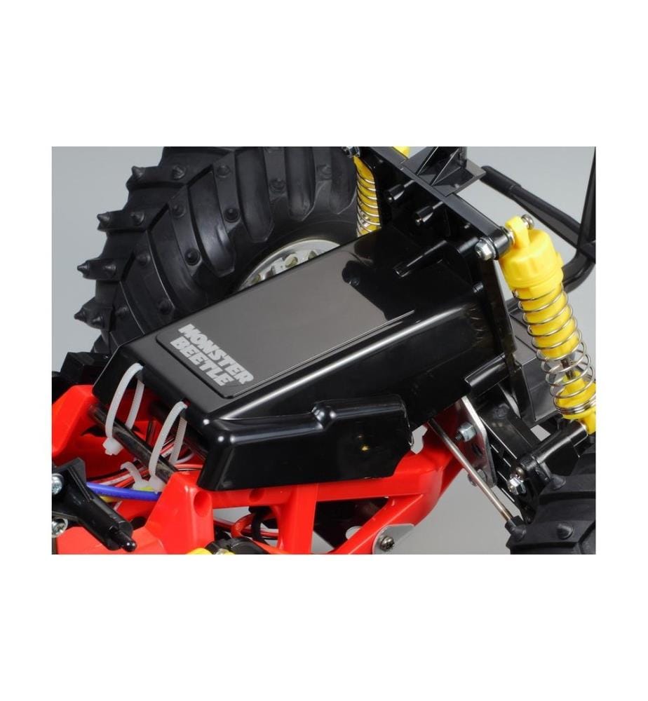 TAMIYA - Monster Truck Monster Beetle, RWD, Kit de construction avec ESC, 1:10