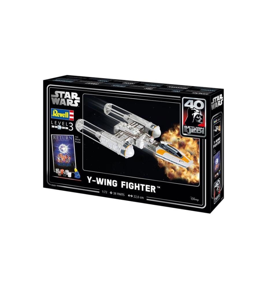Revell - Bausatz Y-Wing Fighter Gift Set 1:72