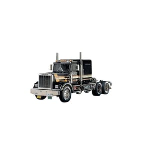 TAMIYA - Camion King Hauler 6x4 Black Edition Kit de construction, 1:14