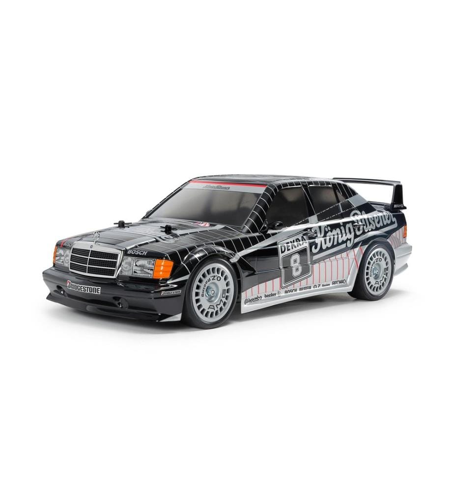 TAMIYA - Voiture de course Mercedes 190 E 2.5-16 EVO II 1991 Kit de construction, 1:10