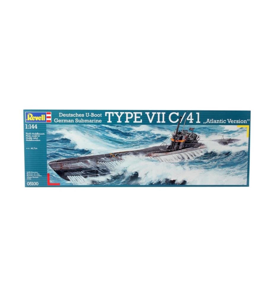 Revell - Bausatz Submarine TYPE VII C/41 1:144