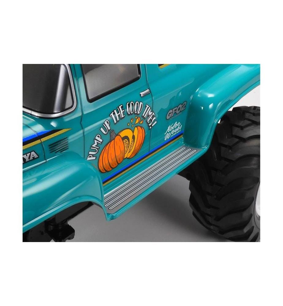 TAMIYA - Monster Truck Squash Van GF-02 4WD Turquoise, kit de construction, 1:10