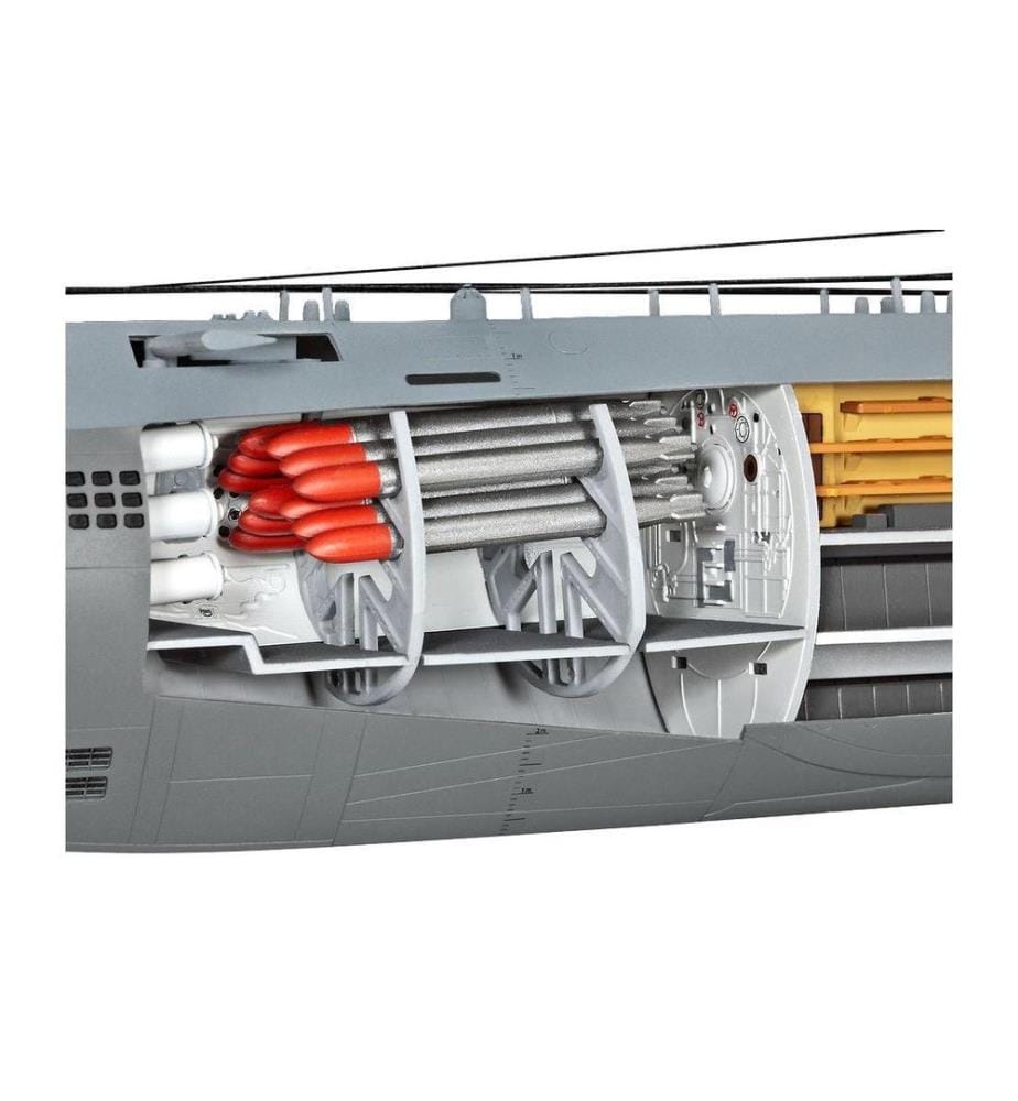 Revell - Bausatz Submarine Typ XXI w. Interior 1:144