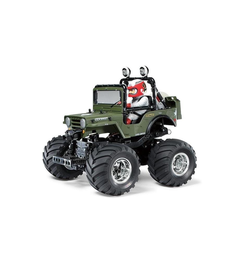 TAMIYA - Monster Truck Wild Willy 2 RWD WR-02G Kit de construction, 1:10