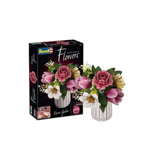 Revell - Jardin de fleurs Bois, avec vase et parfum