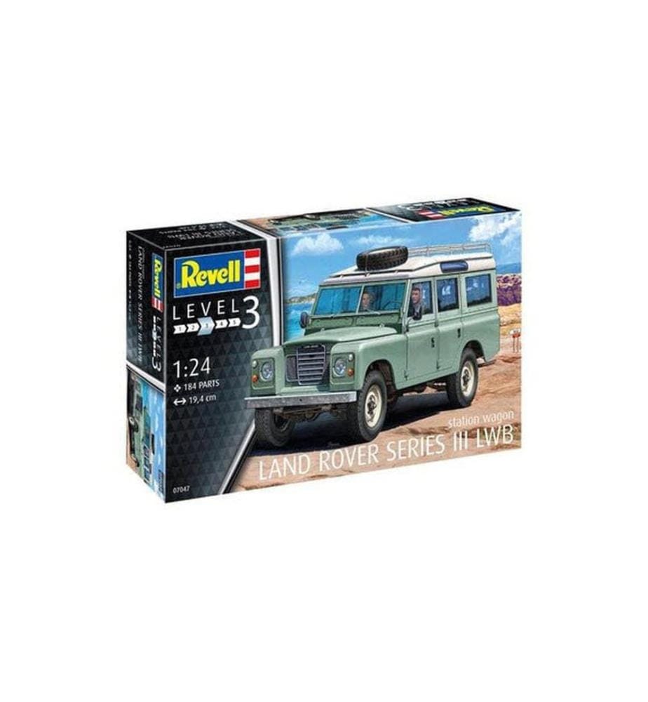 Revell - Kits de montage Model Set Land Rover Series III 1:24