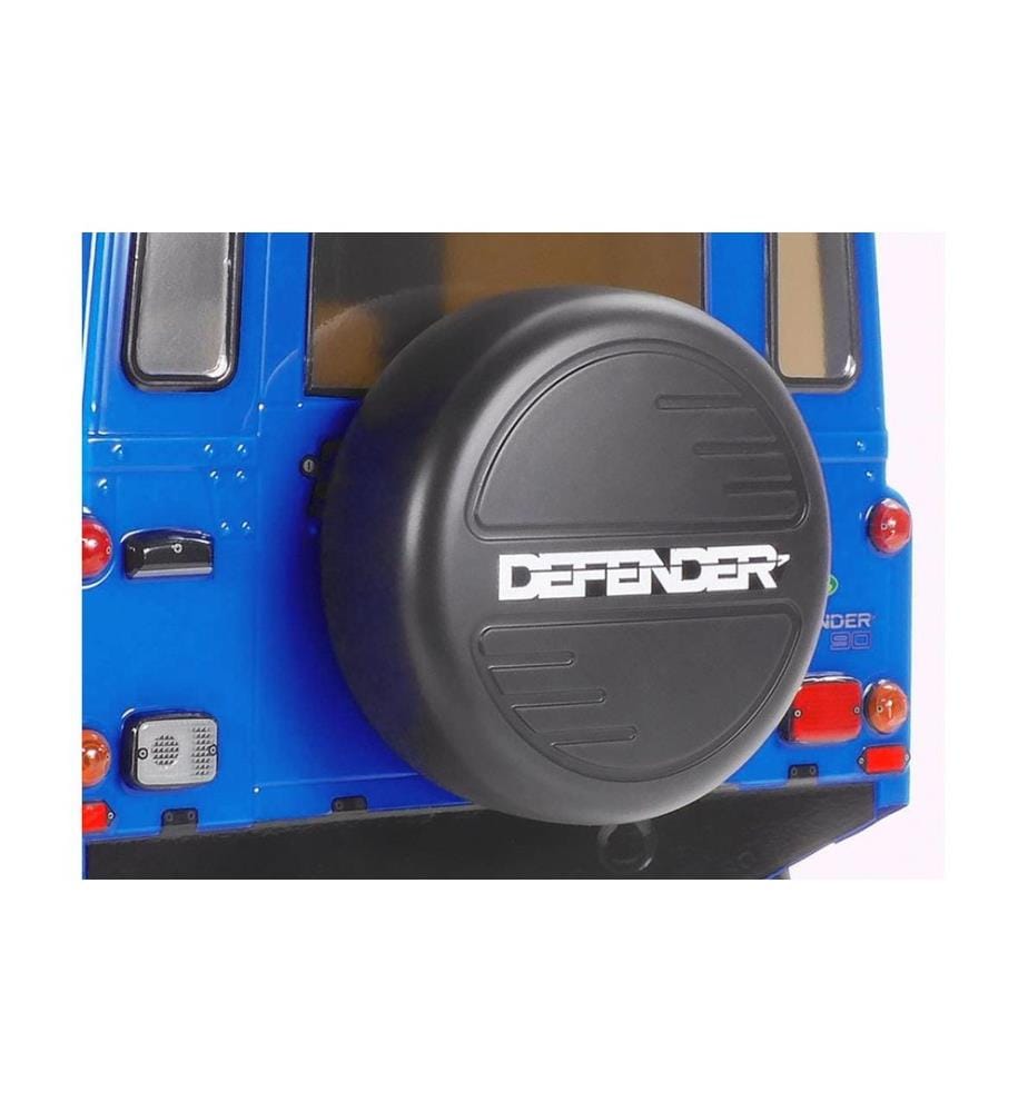 TAMIYA - Scale Crawler Land Rover Defender D90 bleu, CC-02 1:10, kit de construction