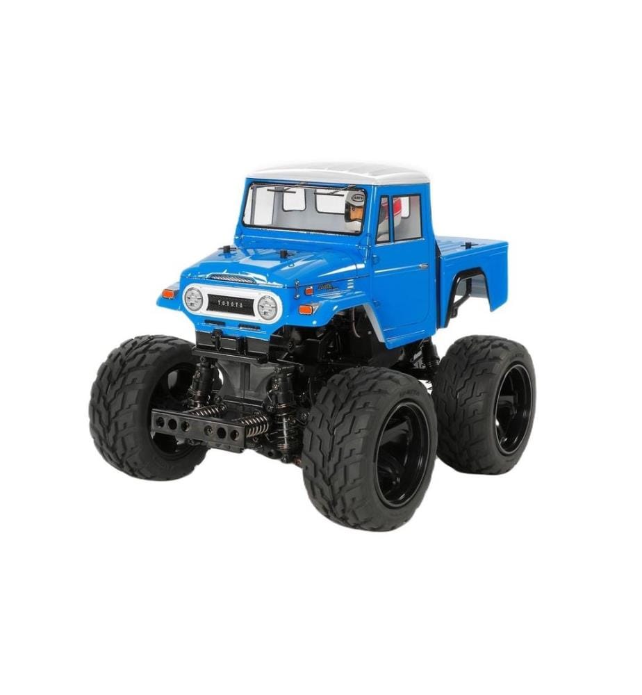 TAMIYA - Monster Truck Toyota Land Cruiser 40 Pick Up kit de construction, 1:12