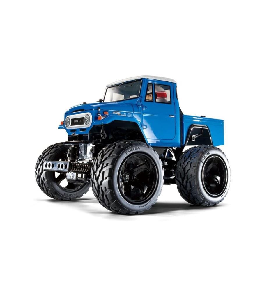 TAMIYA - Monster Truck Toyota Land Cruiser 40 Pick Up kit de construction, 1:12