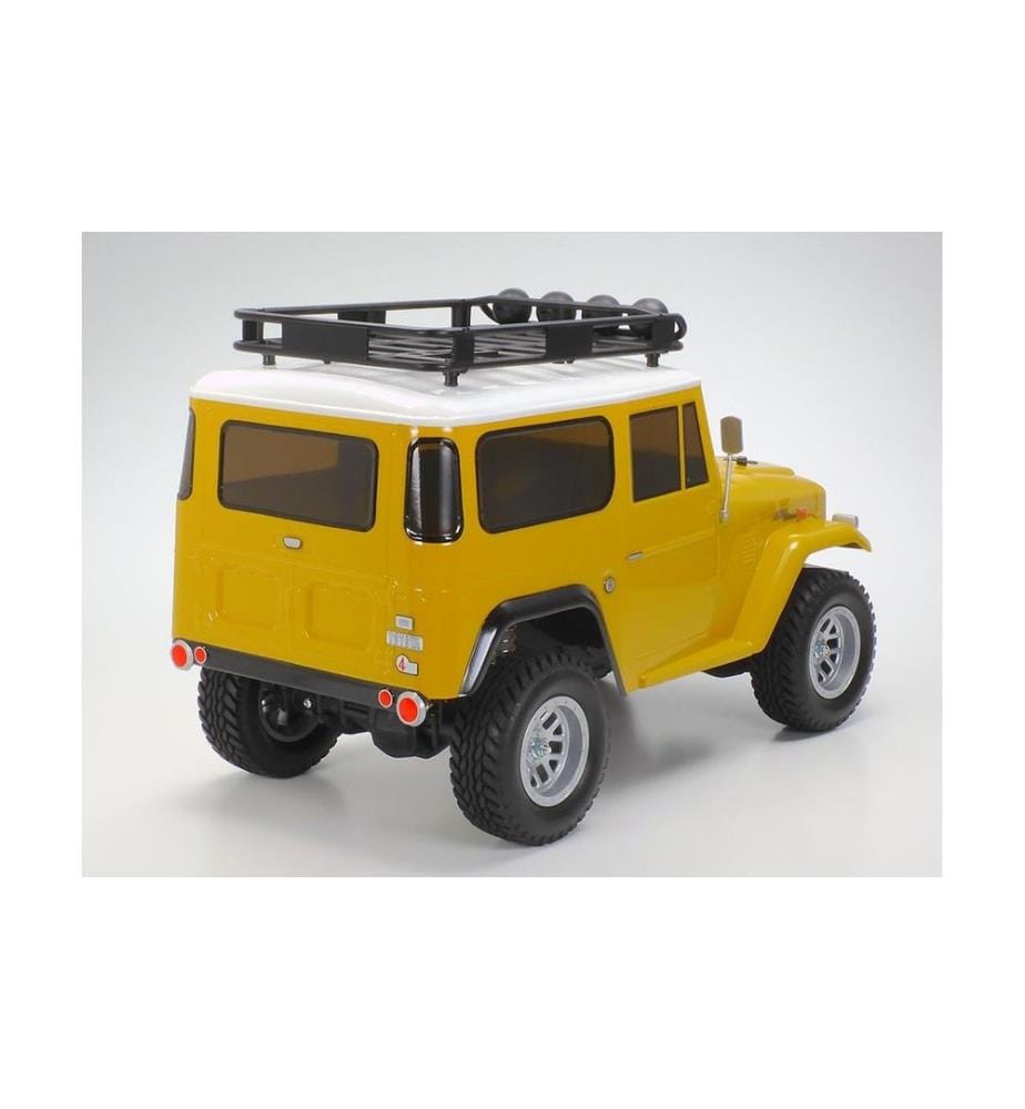 TAMIYA - Scale Crawler Toyota Land Cruiser 40 CC-02 Jaune, kit de construction, 1:10