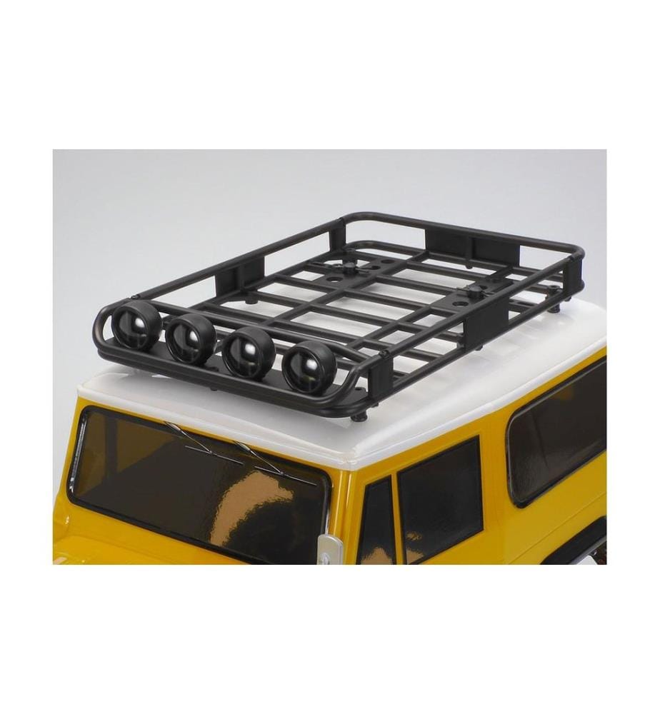 TAMIYA - Scale Crawler Toyota Land Cruiser 40 CC-02 Jaune, kit de construction, 1:10